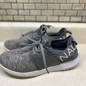 Nautica Shoes Womens Sz: 8.5 Gray Kappil Sneakers Low Top Preowned